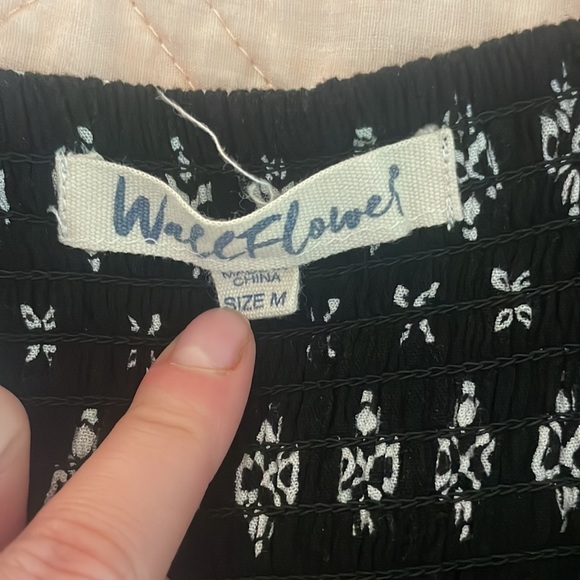 Black and white juniors short dress size medium - Picture 3 of 5